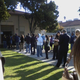 Illustration for article titled Election Day Images: Yes We Can...Wait Happily In Line To Vote (Part 3)